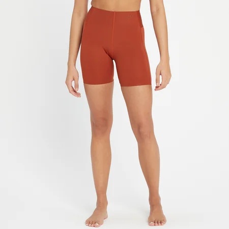 MP Damen Gelassenheit Repreve® Radlerhose — Burn Red