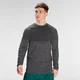MP Herren Essential Seamless Langarmshirt – Hellgrau