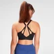 MP Damen Power Ultra Sport-BH — Schwarz