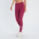 MP Damen Essentials Training Leggings mit Aufdruck – Violett