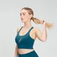 MP Damen Limited Edition Impact Sports Bra – Blaugrün