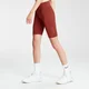 MP Damen Fade Grafik Training Radlerhose — Burnt Red