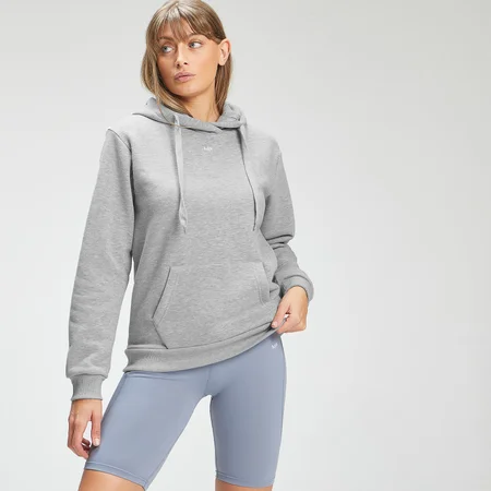 MP Hoodie mit Kängurutasche für Damen - Grey Marl