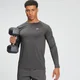 MP Herren Outline Graphic Langarm-Shirt – Carbon
