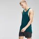 MP Herren Velocity Tanktop mit Ringerrücken ― Deep Teal