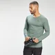 MP Herren Composure Langarm Top — Blassgrün