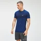 MP Herren Essential Seamless Kurzarm-T-Shirt — Intensives Blau Mergel