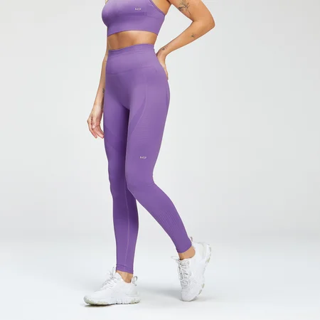 MP Damen Tempo Seamless Leggings - Dunkler Flieder