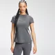 MP Damen Tempo Short Sleeve T-Shirt - Carbon
