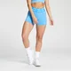 MP Curve Booty Short — Hellblau