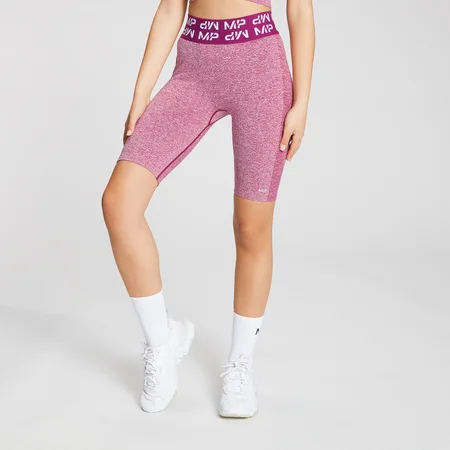 MP Damen Curve Radlerhose — Deep Pink