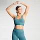 MP Damen Power Cross Back Sport-BH — Ozeanblau