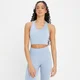 MP Damen nahtloser Composure Sport-BH — Blue Sky