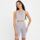 MP Damen nahtloser Composure Sport-BH — Smokey Purple