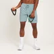 MP Men's Linear Mark Graphic Training Shorts — Eisblau