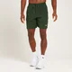 MP Men's Linear Mark Graphic Training Shorts — Dunkelgrün