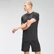 MP Herren Repeat Grafik Trainings-Kurzarm-T-Shirt — Schwarz