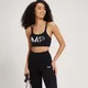 MP Damen Fade-Grafik Sport-BH — Schwarz