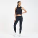 MP Damen Infinity Mark Training Crop Vest – Schwarz