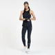 MP Damen Infinity Mark Racer Back Trainingstop – Schwarz