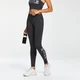 MP Damen Graffiti-Grafik Training Leggings — Schwarz