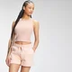 MP Essential geripptes Crop-Top für Damen - Hellrosa