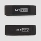 MYPRO Suede Lifting Straps — Schwarz