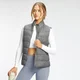 MP Outerwear Leichte Pufferweste für Damen - Grau