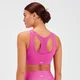 MP Damen Sculpt lasergeschnittener Sport-BH — Orchidee