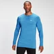 MP Herren Performance Langarmshirt — Intensives Blau