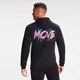 MP Herren Retro-Hoodie Move – Schwarz
