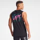 MP Herren Retro-Tanktop Lift mit weitem Armausschnitt – Schwarz