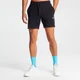 MP Herren Retro-Sweatshorts – Schwarz