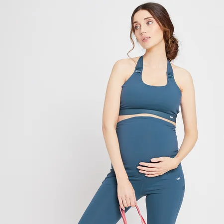 MP Power Schwangerschafts-/Still-Sport-BH für Damen - Graublau