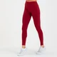 MP Damen Singles Day Leggings — Dunkelrot