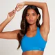 MP Power Sport-BH mit auf dem Rücken gekreuzten Trägern für Damen - Blau