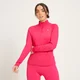 MP Trainingsoberteil mit 1/4-Reißverschluss Slim Fit für Damen - Magenta