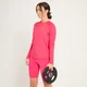 MP Langärmeliges Trainings-Top für Damen - Magenta