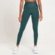 MP Formgebende Leggings mit lasergeschnittenen Details für Damen - Piniengrün