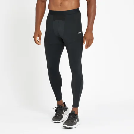 MP Herren Engage Basisschicht-Leggings — Schwarz
