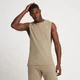MP Tanktop mit weit ausgeschnittenen Ärmelöffnungen für Herren - Taupe