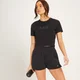 MP Adapt kurzärmeliges Crop-Oberteil für Damen - Schwarz