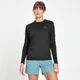 MP Women's Run Life Training Long Sleeve T-Shirt — Schwarz/Weiß