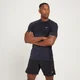 MP Essential Seamless Kurzarm-T-Shirt für Herren - Schwarz meliert