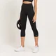 MP Curve 3/4-Leggings mit hoher Taille für Damen - Schwarz