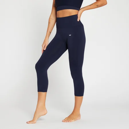 MP Damen Composure Capri Leggings — Marineblau