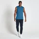 MP Herren Essentials Drirelease Tanktop mit tiefem Armausschnitt Top — Petrol Blau