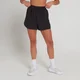 MP Damen Engage Doppellagige Shorts — Schwarz