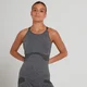 MP Damen Dynamic Training Nahtloses Top — gewaschenes Schwarz