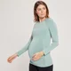 MP Women's Maternity Seamless Long Sleeve T-Shirt — Eisblau